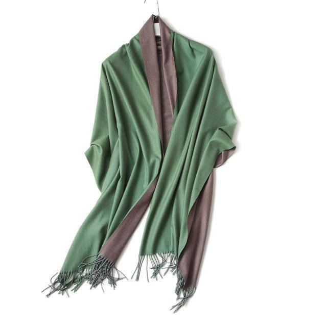 18 Colors, Double-side soft Cashmere scarves, shawls and wraps with Tassel