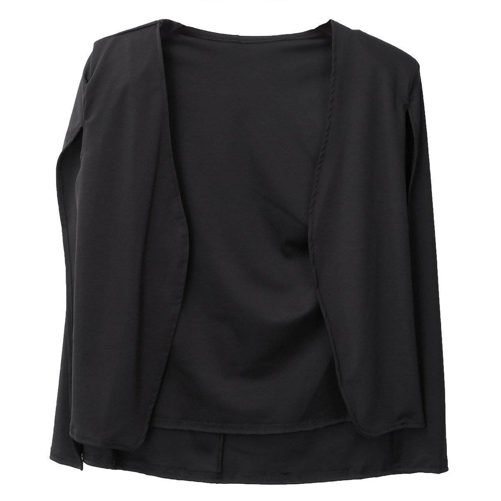 clothing Cloak Cape Blazer Lapel Split with Pockets (US 4-12)