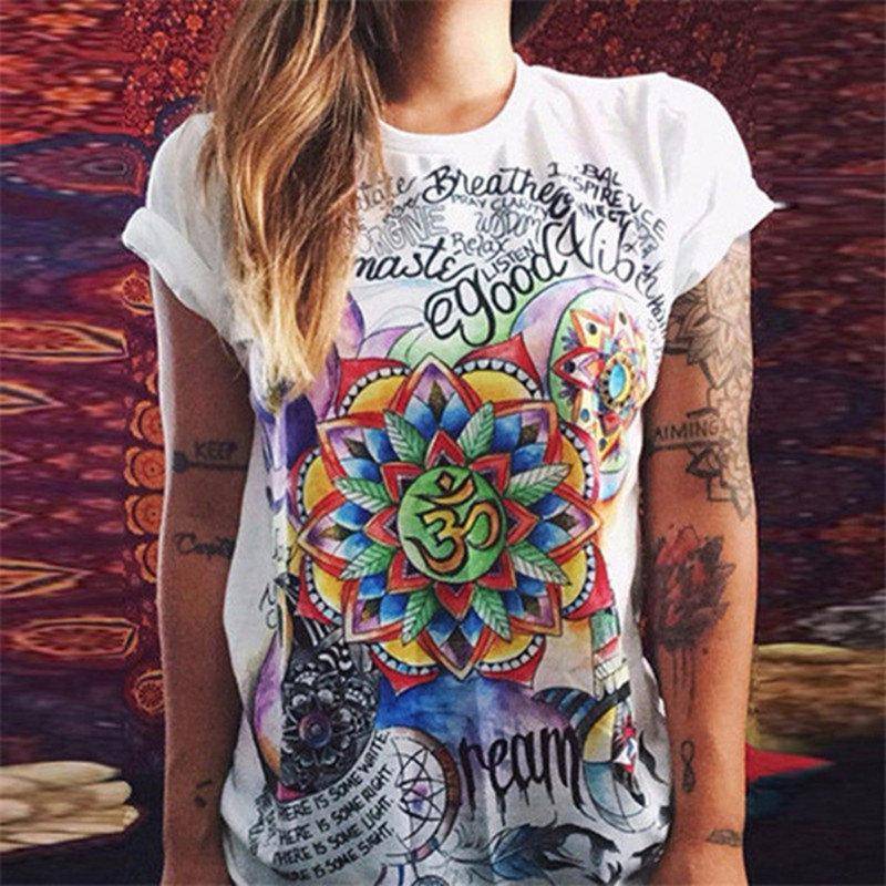 Clothing Good Vibes women Tees, Positive T-shirts (US 2-12)