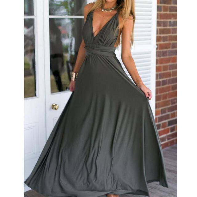 clothing Gray / S The Wonder Dress,  20+ ways to wear One dress!  (Regular, US 6 - Plus 16W)