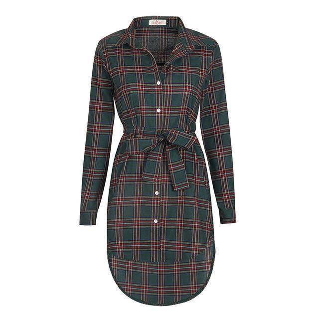 www.Nuroco.com - Plaid Shirt / Mini Dresses Women Clothes (US 6-16) www.Nuroco.com - Plaid Shirt / Mini Dresses Women Clothes (US 6-16)