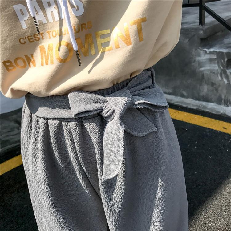clothing Plus Size - Casual Elastic waist, Loose Wide Leg Pants,  Preppy Style Trousers Female, Palazzo Pants (US 18W-20W)