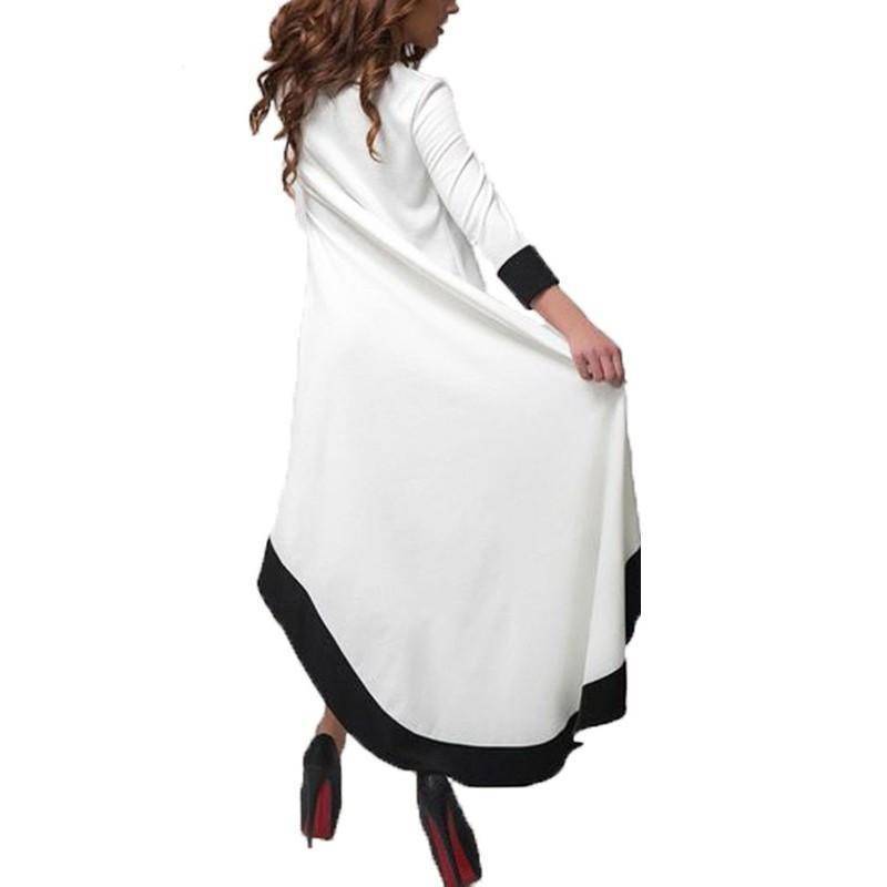 www.Nuroco.com - Plus Size - Long Maxi Asymmetrical Dress (US 8-24W) www.Nuroco.com - Plus Size - Long Maxi Asymmetrical Dress (US 8-24W)