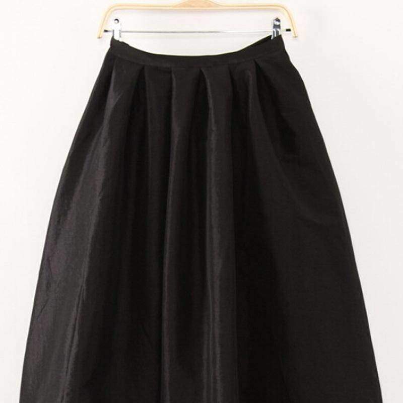 Clothing Plus Size - Maxi Long Skirt Floor Length High Waisted Skirts 115 cm (US 4-18W)