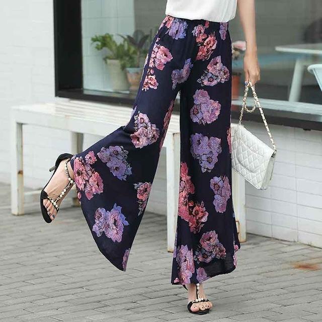 Floral Wide Leg Pants – Work Wear Wednesday - Loverly Grey | Floral pants  outfit, Floral pants, Pants outfit work