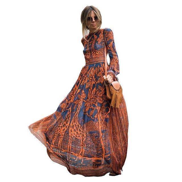 maxi dress 16w City Chic Women's Plus Size Dress-Erica Print Maxi