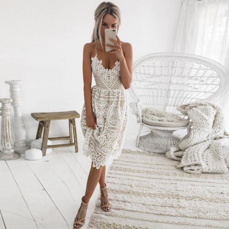 Sexy Party Dress Women Summer Deep V Neck Backless Lace Dresses Fashio www.Nuroco.com Sexy Party Dress Women Summer Deep V Neck Backless Lace Dresses Fashio www.Nuroco.com