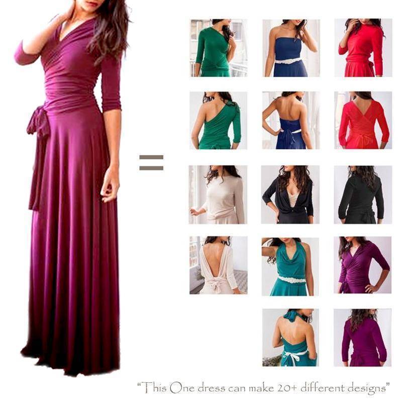 www. - The Wonder Dress - Long Sleeve Design Multi