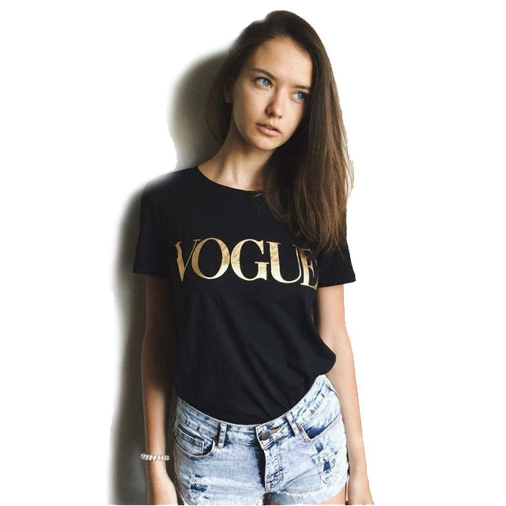 clothing Vogue Tshirt, Plus Size XS-4XL - TS2