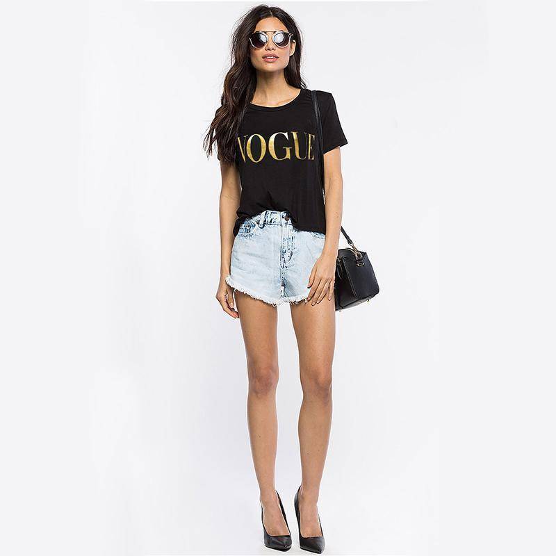 clothing Vogue Tshirt, Plus Size XS-4XL - TS2
