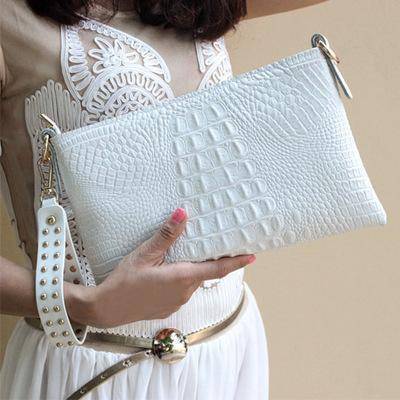 White Handbag Leather Diamonds  Women Handbag Crystal White - Fashion  Color Leather - Aliexpress