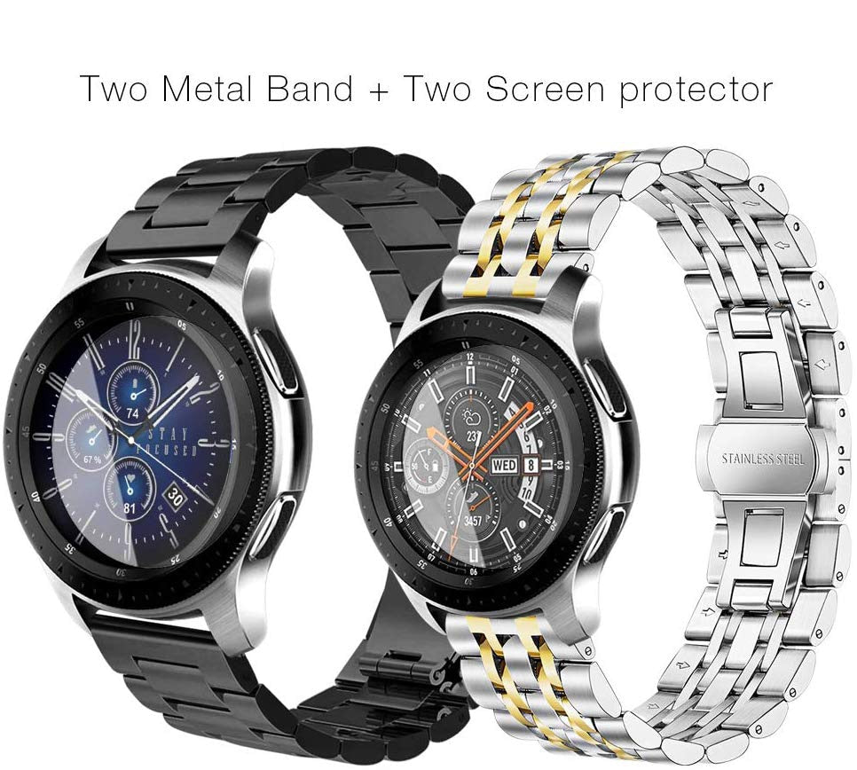 Premium Metal Band For Samsung Galaxy Watch 3 Bracelet for galaxy watch 46mm 42mm S3 Strap for  Watch gt2e gt gt2 46mm GTR 42 47mm|Watchbands|
