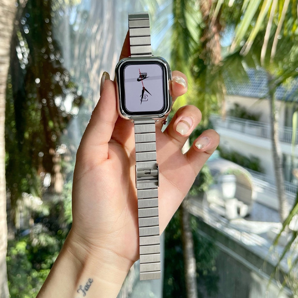 Luxury Women Thin Strap, Apple Watch Band Ultra 8 7 6 Slim Sports