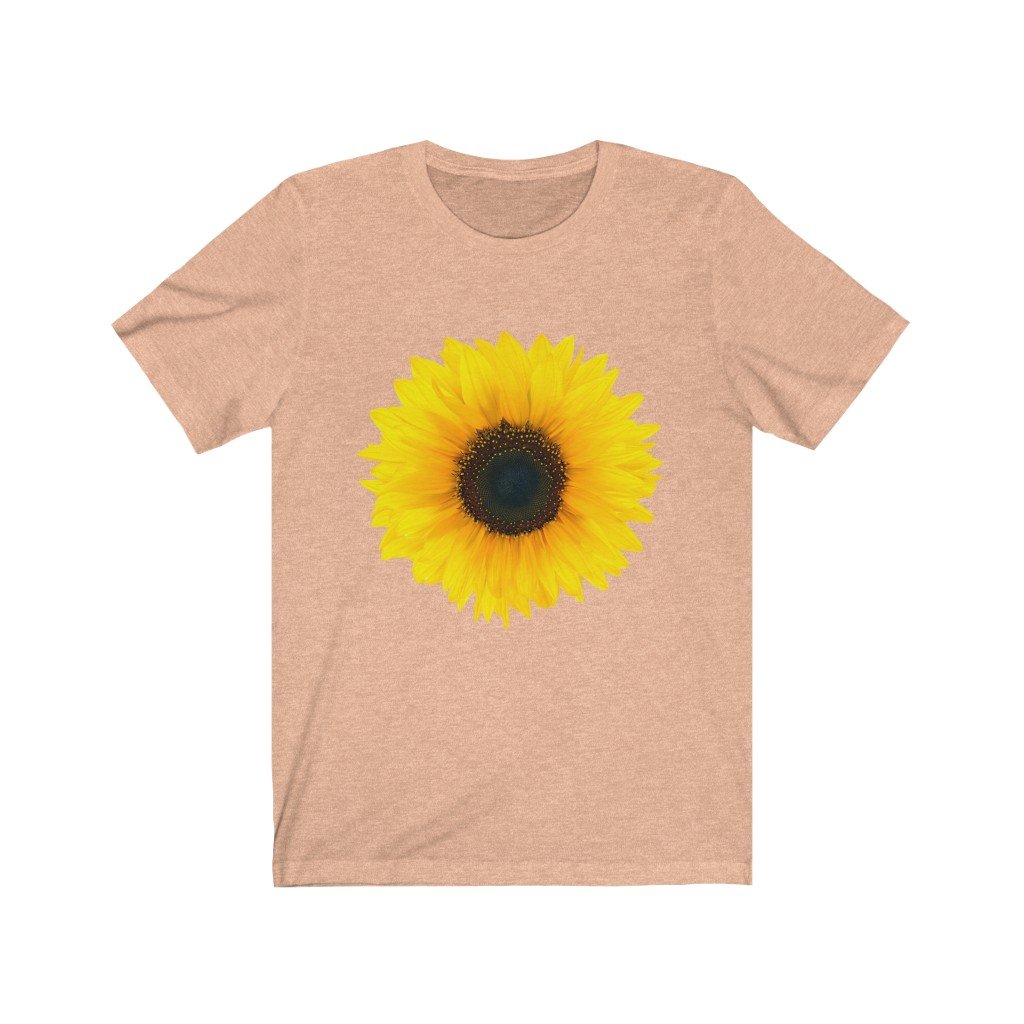 T-Shirt Heather Peach / S Unisex Jersey Short Sleeve Tee