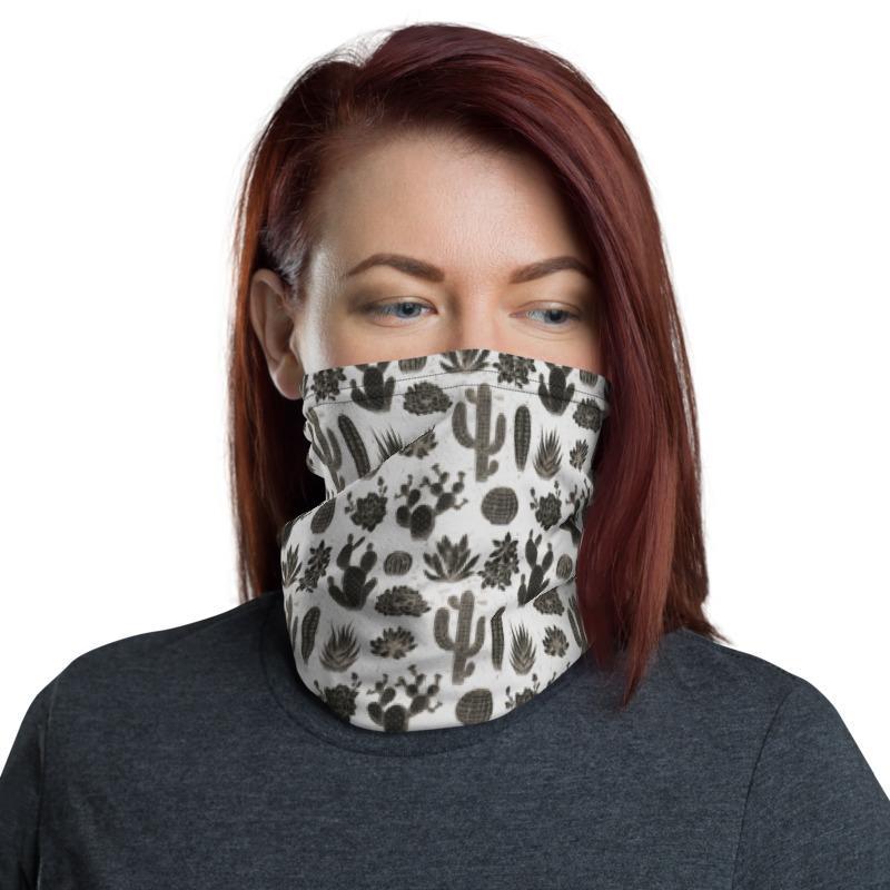Dsuper soft breathable Desert dust & face mask, multi-use headband Wristband, neck warmer Bandanna, Balaclava Beanie Hood - US Fast Shipping