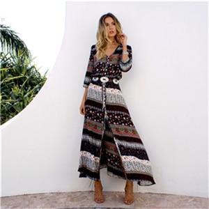 Womens Summer Boho Maxi Long Bandage Dress Evening Sexy Party Beach Dr www.Nuroco.com Womens Summer Boho Maxi Long Bandage Dress Evening Sexy Party Beach Dr www.Nuroco.com