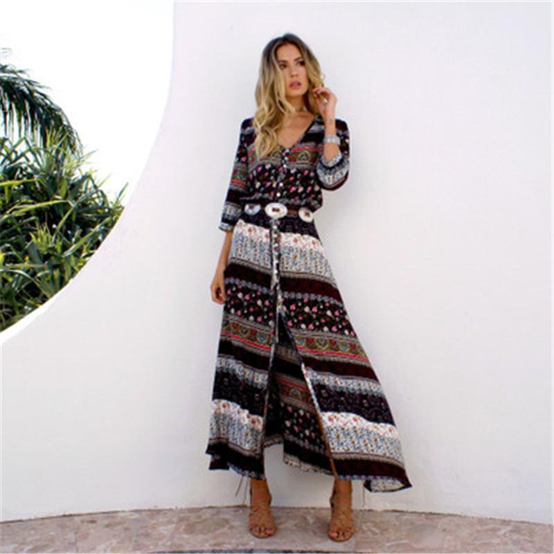Womens Summer Boho Maxi Long Bandage Dress Evening Sexy Party Beach Dr www.Nuroco.com Womens Summer Boho Maxi Long Bandage Dress Evening Sexy Party Beach Dr www.Nuroco.com