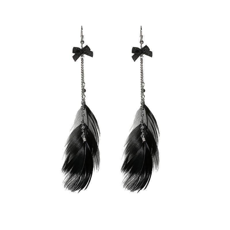 8 Styles, Bohemian feather Earring