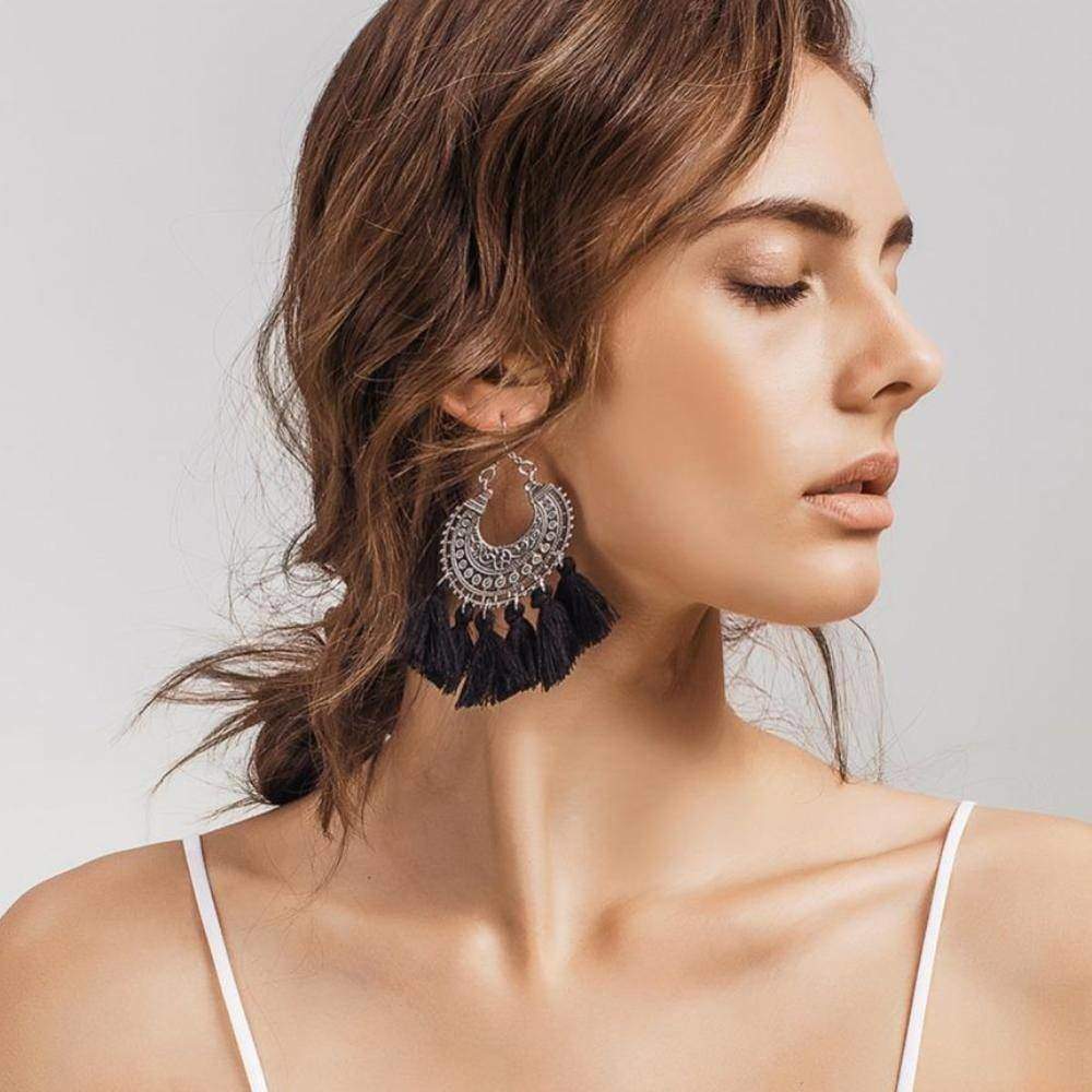 Earrings Fashion boho tassel earring vintage bohemia women jewelry