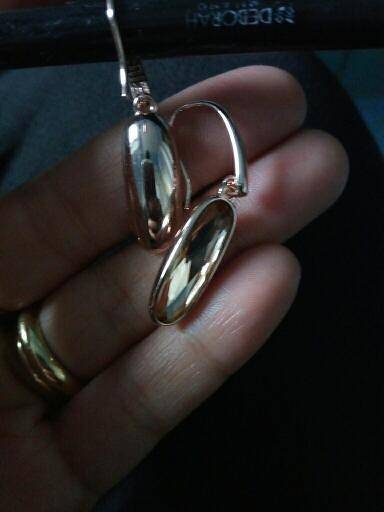 earrings Rose Gold Zirconia Crystal Earrings