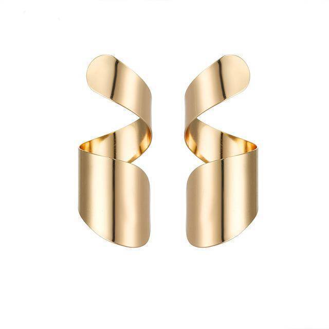 earrings S Bending Geometric, Minimalist Bohemian Earrings