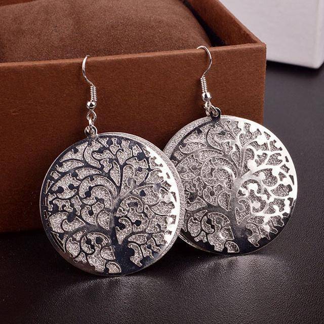 earrings Silver Tree of Life Earrings