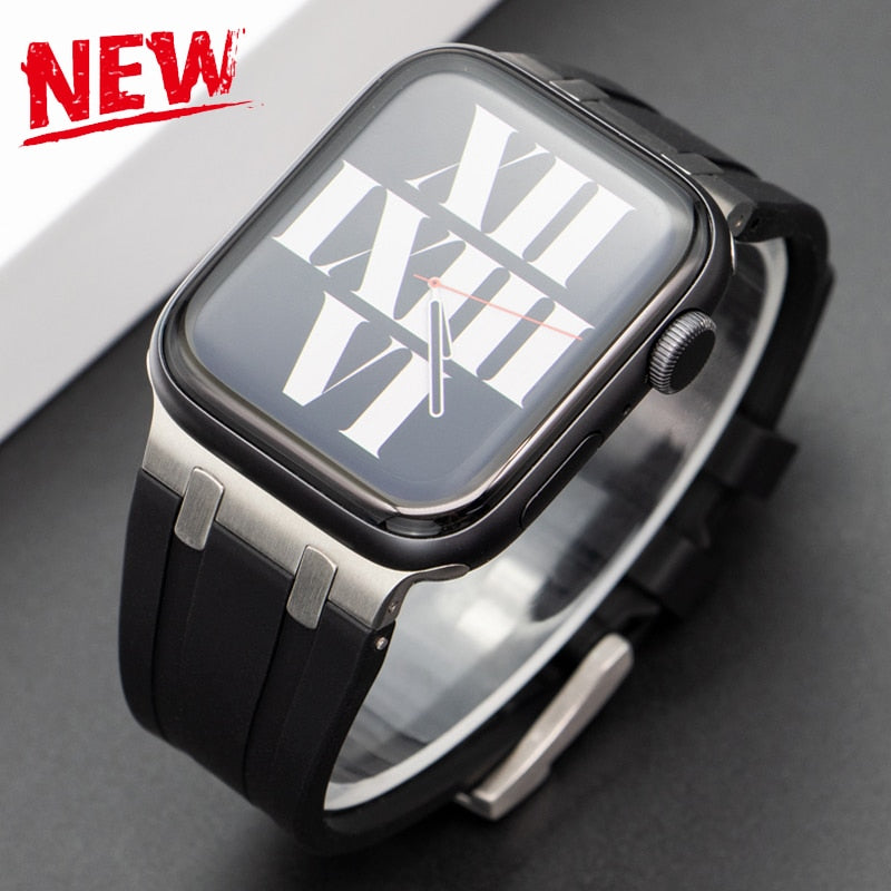 Harz Armband für Apple Watch Ultra 49mm 7 8 6 5 SE iwatch 44 45mm Strap  Bracelet