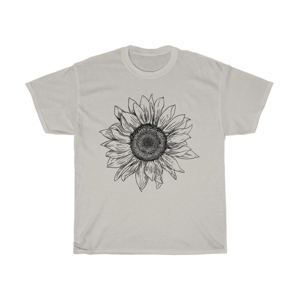 T-Shirt Ice Grey / S Unisex Heavy Cotton Tee