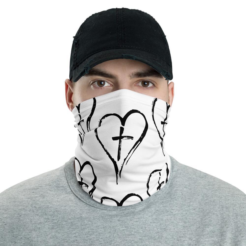 Jesus christian Neck Gaiter Mask cover, Blessed Scarf, Adults unisex Face Shield, Washable, Beanie, Wristband, Hairband - US Fast Shipping