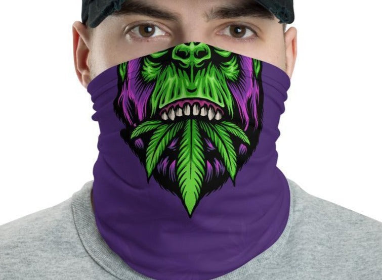Face Scarf cover, Gorillas mens neck gaiter Washable reusable mask, Wr –  www.