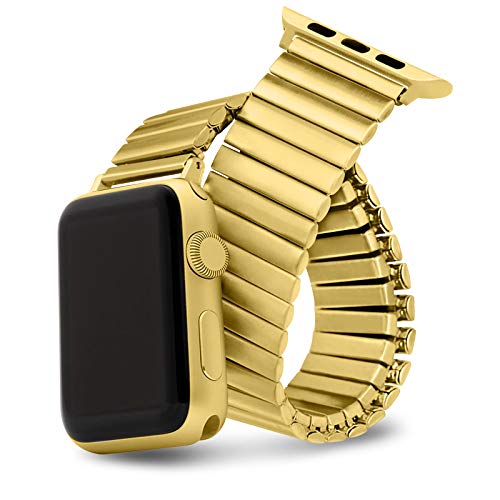 Elastic Strap for Apple Watchband 7 6 5 Steel Stretchable Bracelet