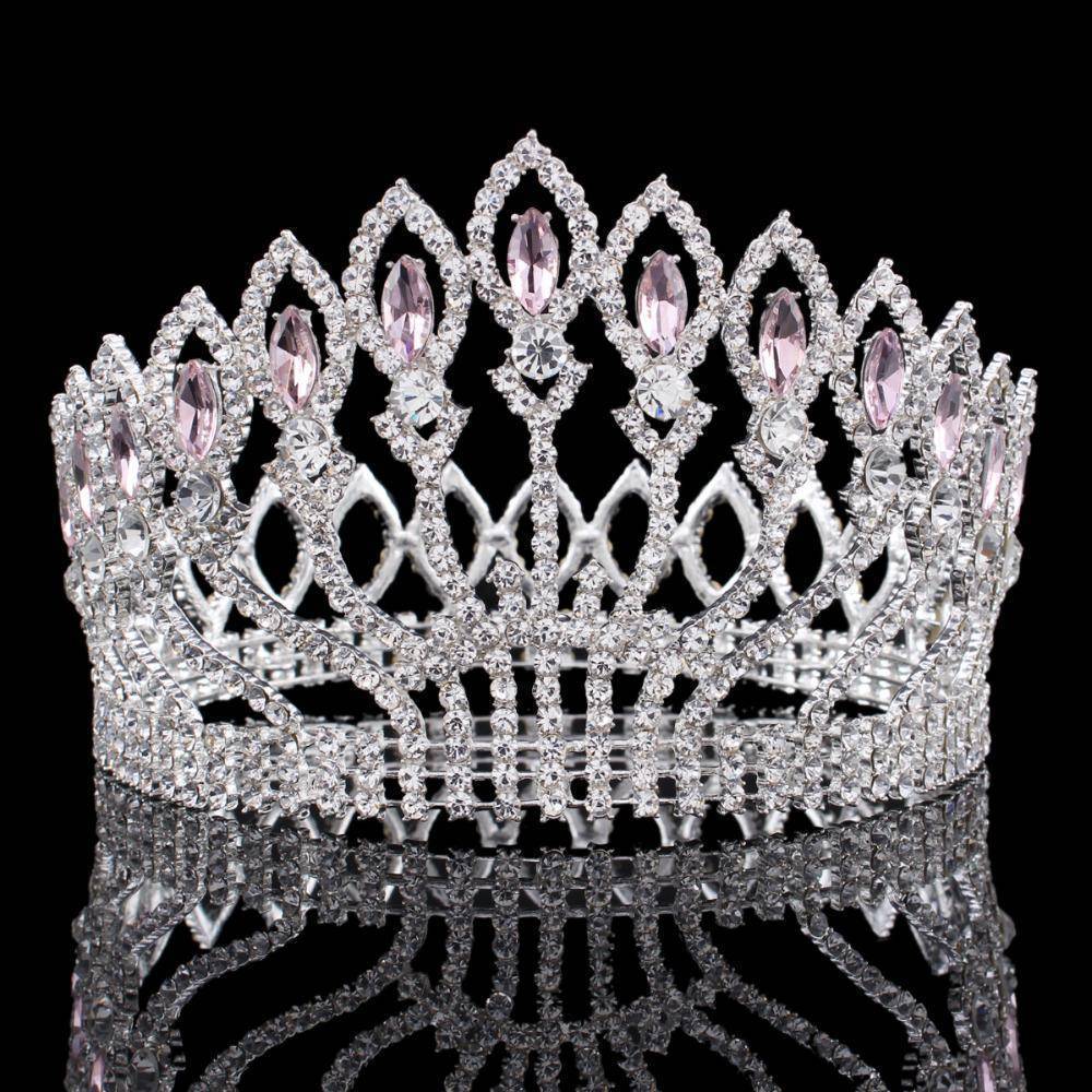 hair accessories Vintage Rhinestone bling Crown, Crystal Tiara, Good for Bridals, Prom, Princess, Pageant, Wedding