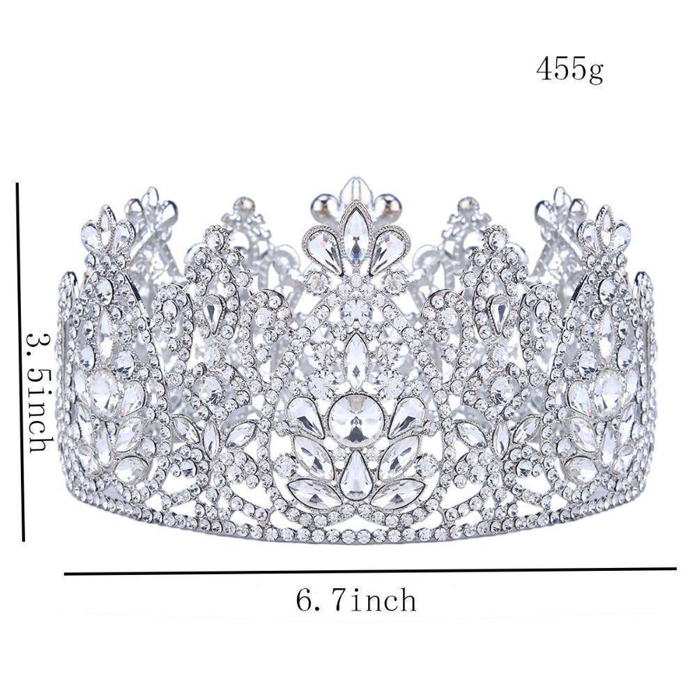 hair accessories Vintage Rhinestone bling Crown, Crystal Tiara, Good for Bridals, Prom, Princess, Pageant, Wedding Hair Accessories