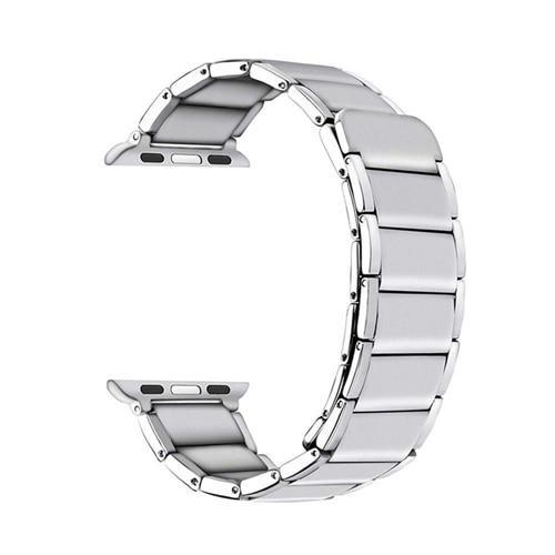 Apple Stainless Steel Adjustable Men Magnetic Designer Loop Series 8 7