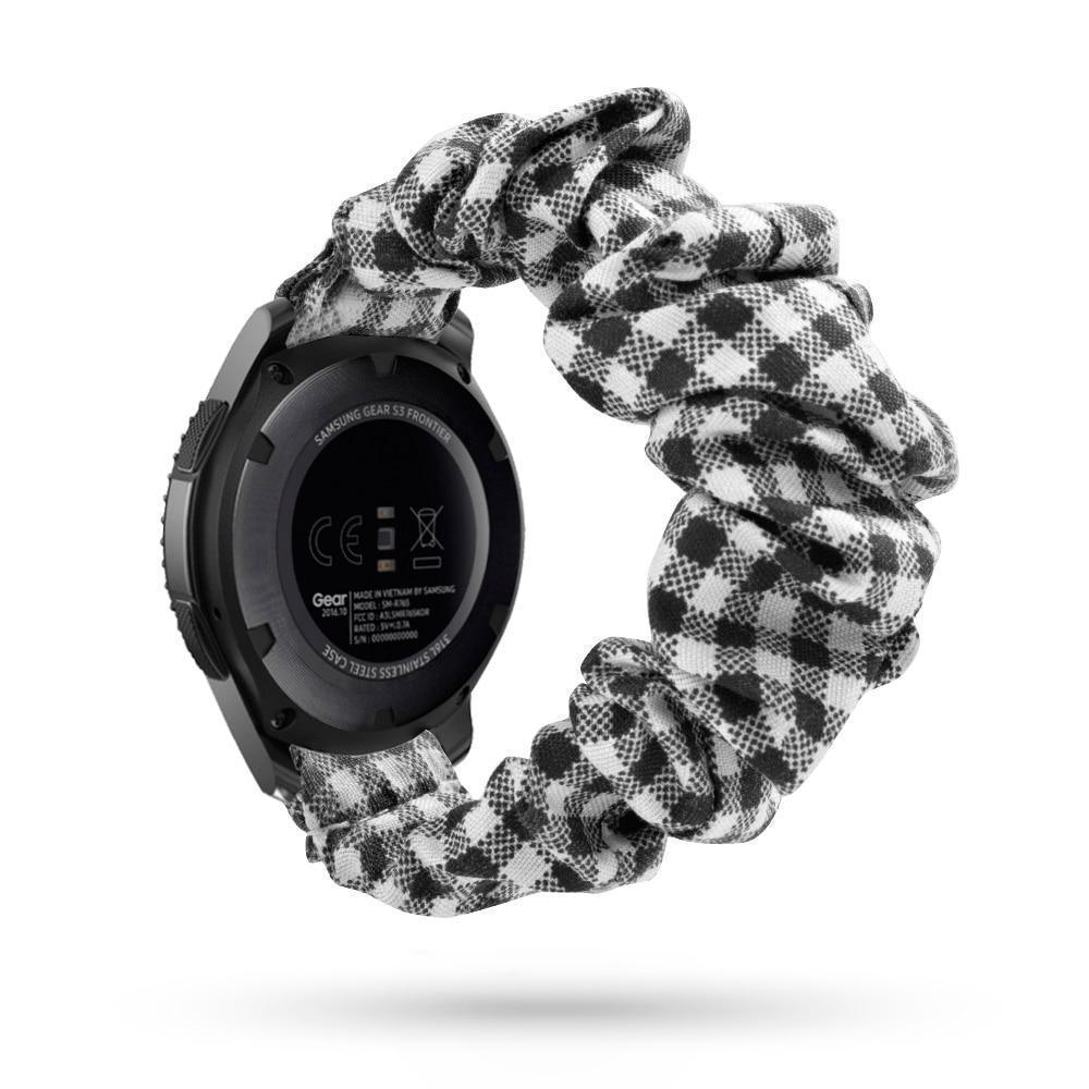 Correa de Silicona 20mm ajustable para Samsung Galaxy Watch 5 Pro  45mm/Huami Amazfit Bip 3/3 Pro - hebilla negra/gris oscuro