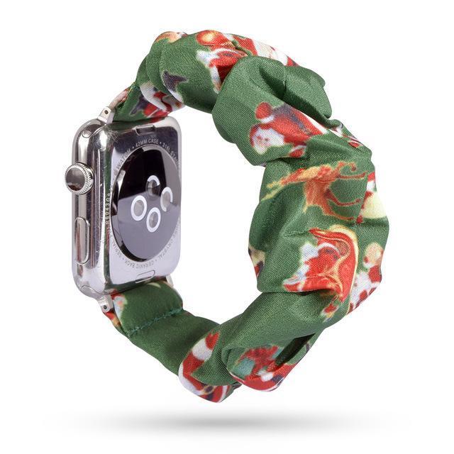 Home 30-Colorful 4 / 38mm or 40mm Copy of Sale! - Scrunchie Elastic Apple Watch stretch band,  iwatch 42mm 38 mm 44mm 40mm, Series 5 4 3