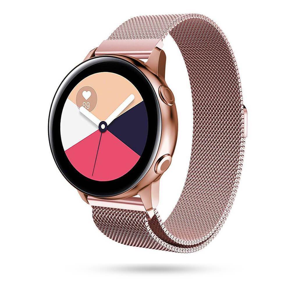 Milanese strap For Samsung Galaxy watch Active 2 46mm/42mm Gear S3 Frontier band 22mm stainless steel bracelet Active2 40mm 44mm