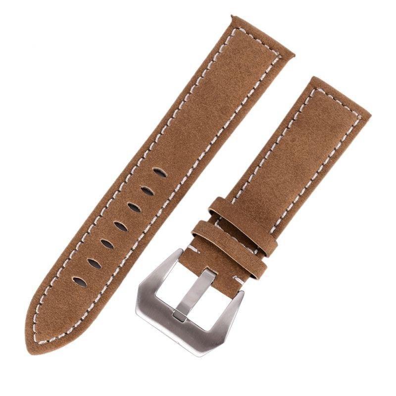Newest Fashion Matte Leather Men Watch Band Women Watches Band Replacement Leather Watch Strap Wristwatch Belt 18 24mm| Unisex Boys Girls