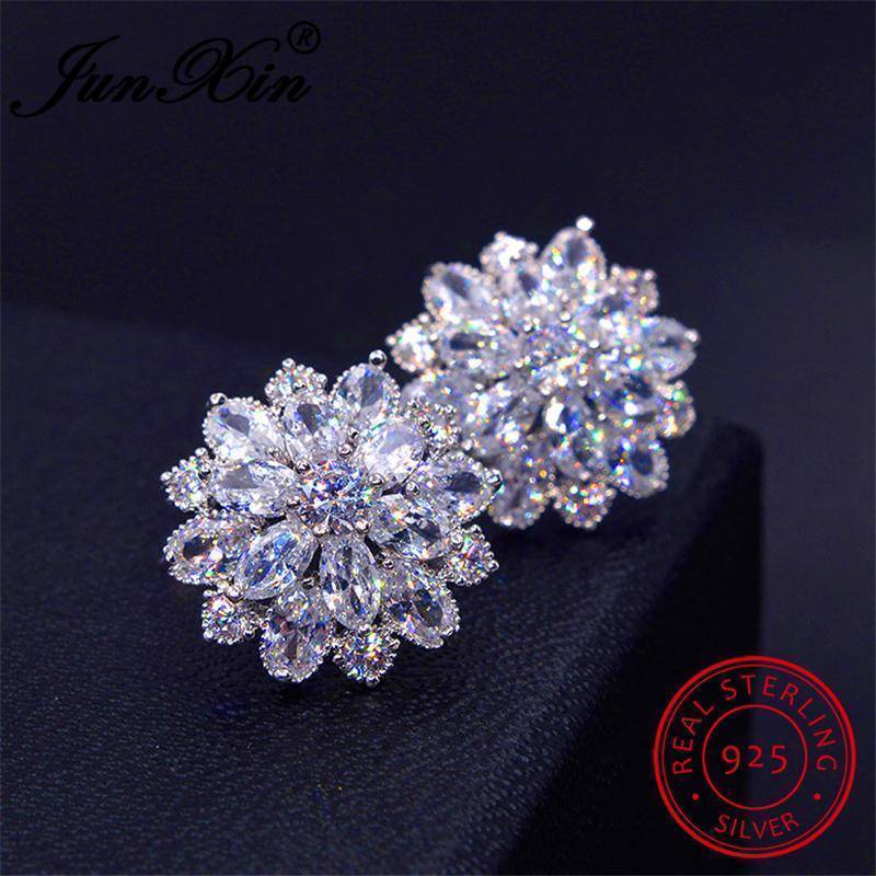 Zuzko Jewelry Sterling Silver Boa Earrings