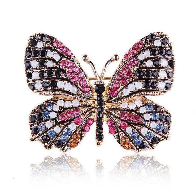 jewelry B Butterfly Enamel Brooch Pins