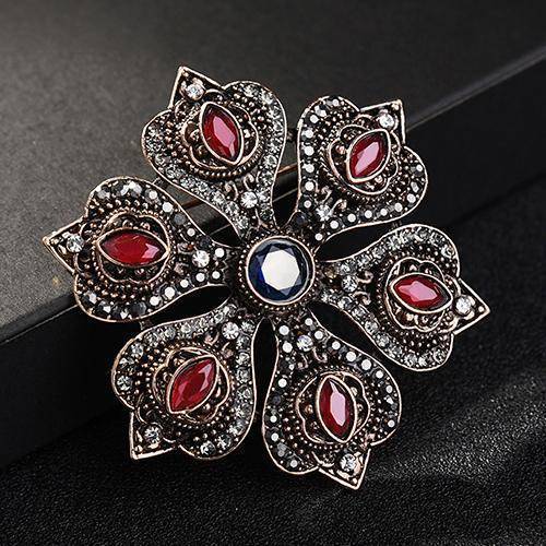 jewelry BH001G100 Turkish Resin Brooch Pins