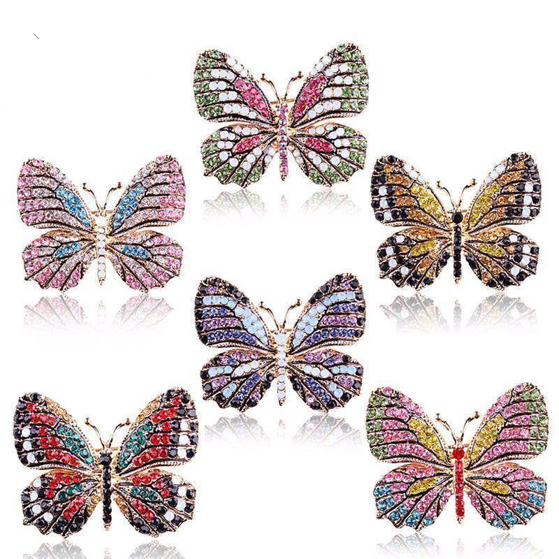 jewelry Butterfly Enamel Brooch Pins