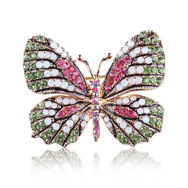 jewelry C Butterfly Enamel Brooch Pins