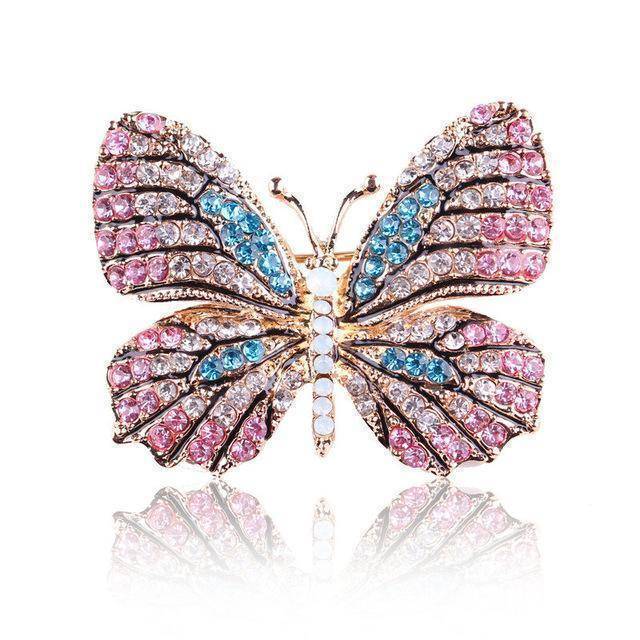 jewelry D Butterfly Enamel Brooch Pins