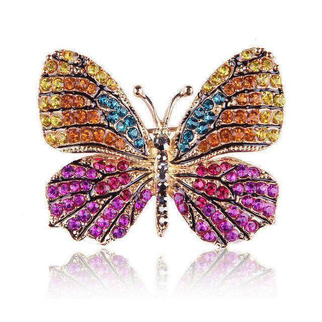 jewelry H Butterfly Enamel Brooch Pins