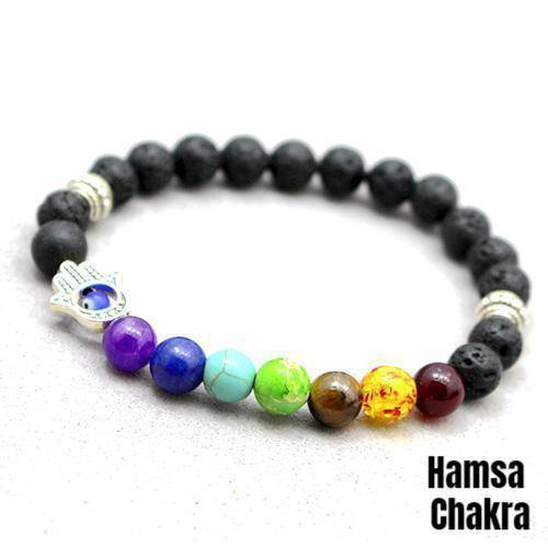 jewelry Hamsa Chakra Sale! Chakra Handmade Leather Wrap Natural Stone Mix Bracelet