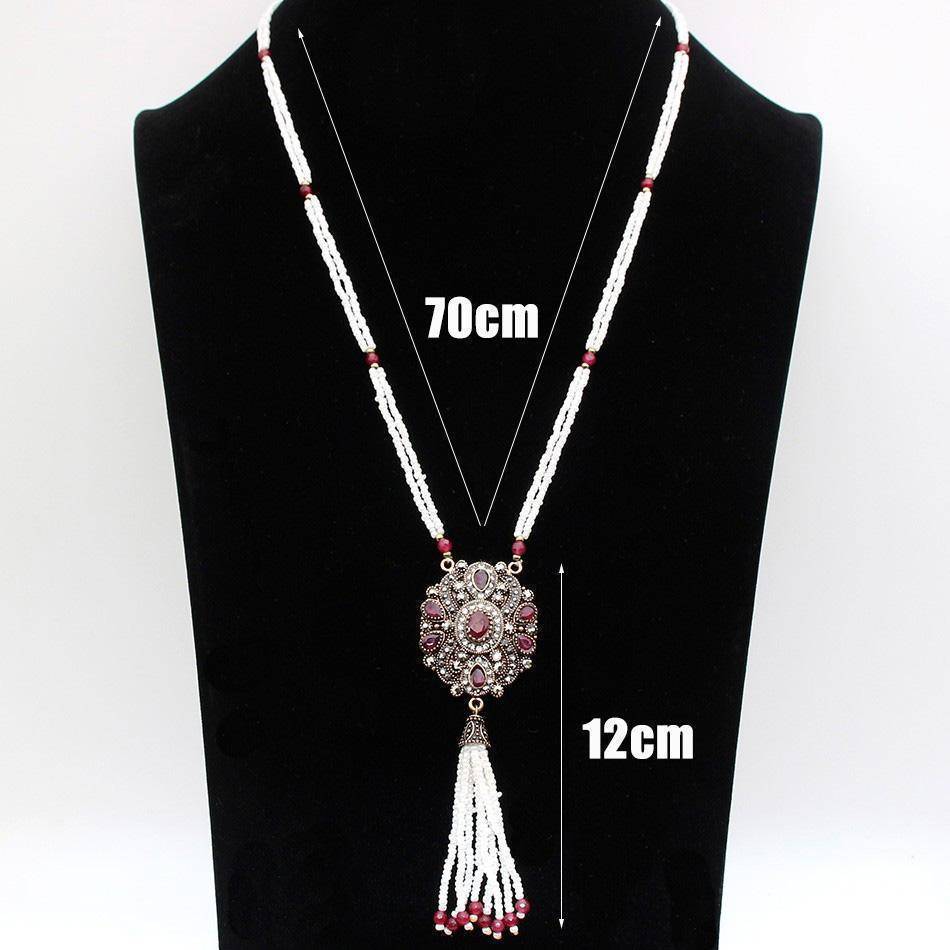 Jewelry Set Ethnic Turkish/ Boho Beaded Luxury Jewelry Set