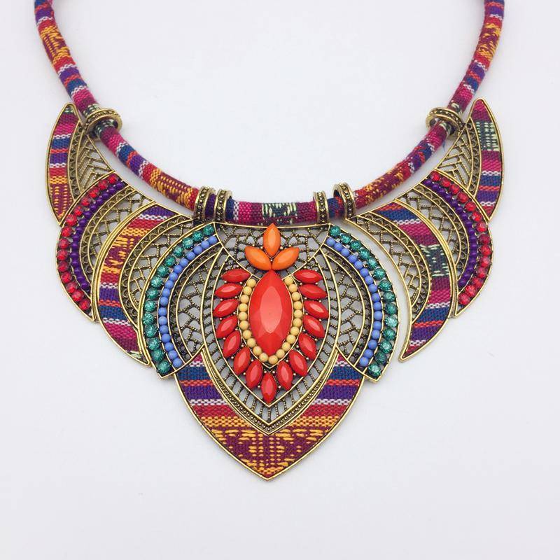 jewelry Vintage ethnic bohemian Choker necklace