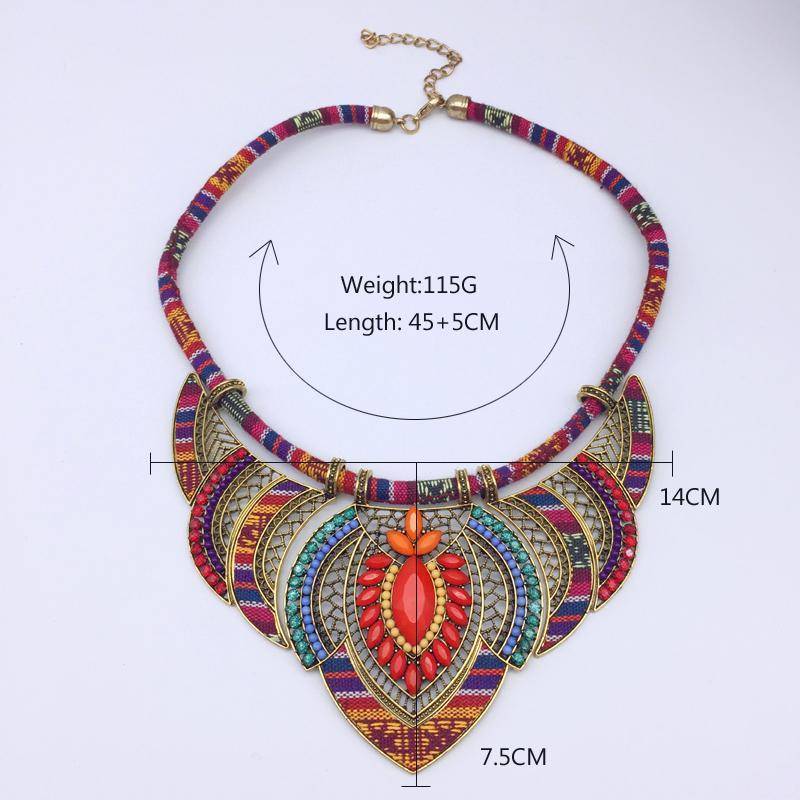 jewelry Vintage ethnic bohemian Choker necklace