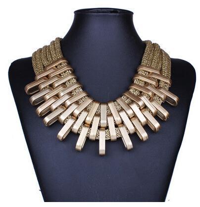 Sugarfix By Baublebar Mixed Stone Crystal Statement Necklace - Gold : Target